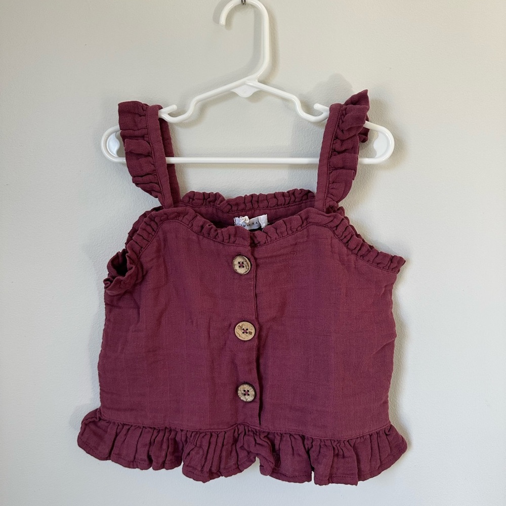 Jamie Kay Organic Cotton Muslin Gemima Top - NWT